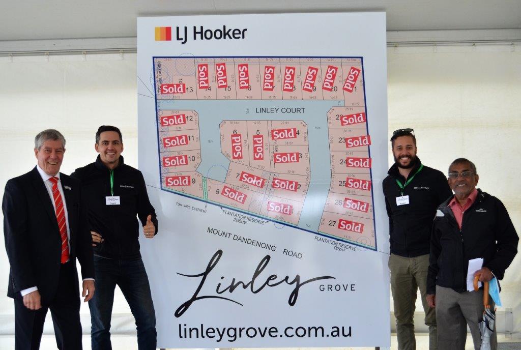 Linley Grove Estate sold out auction. 